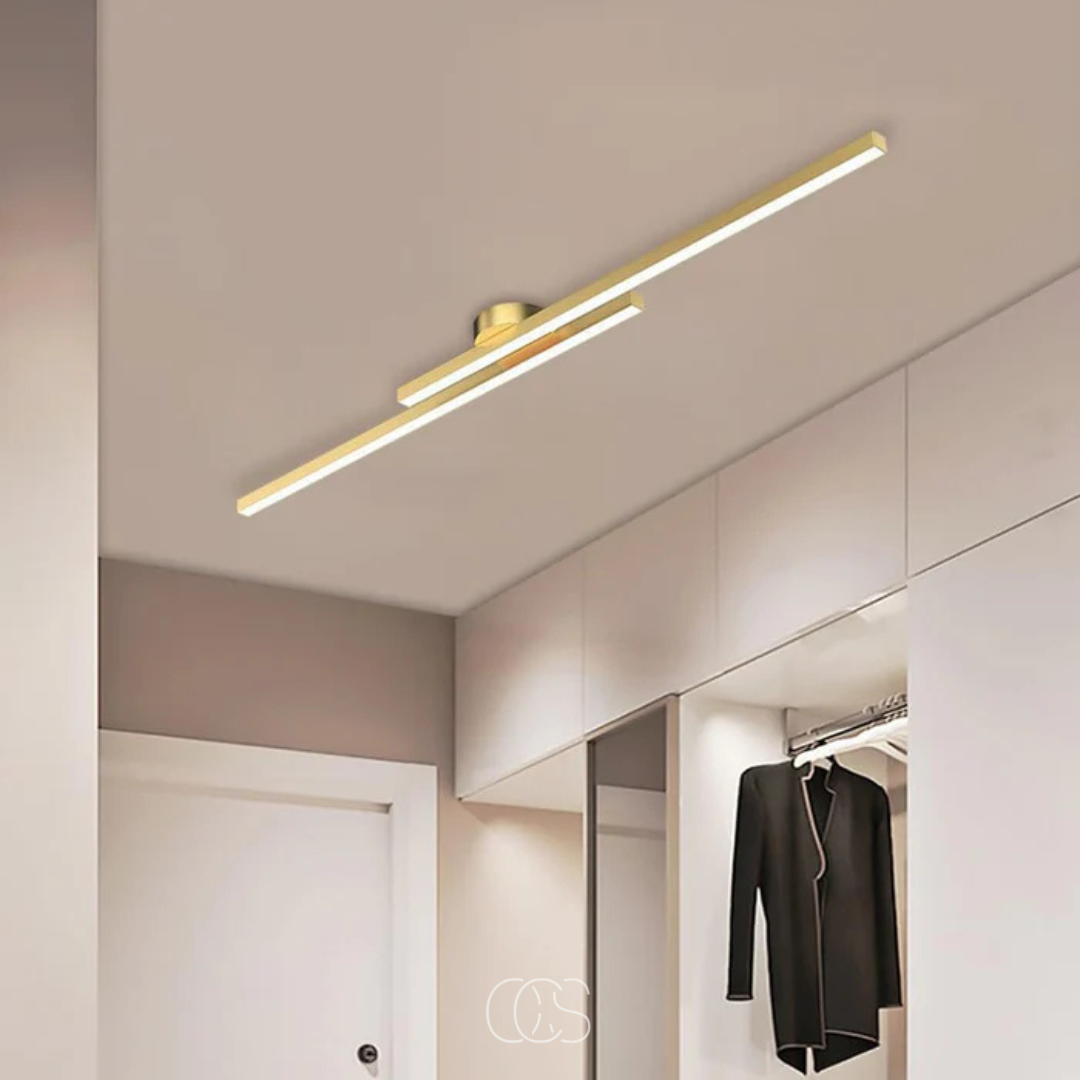 Anakre - moderne aluminium taklampe - Slank takbelysning