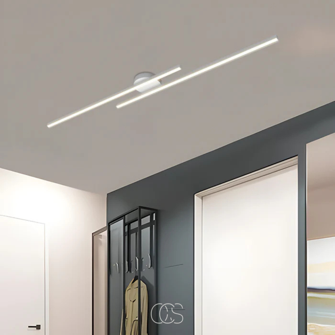 Anakre - moderne aluminium taklampe - Slank takbelysning