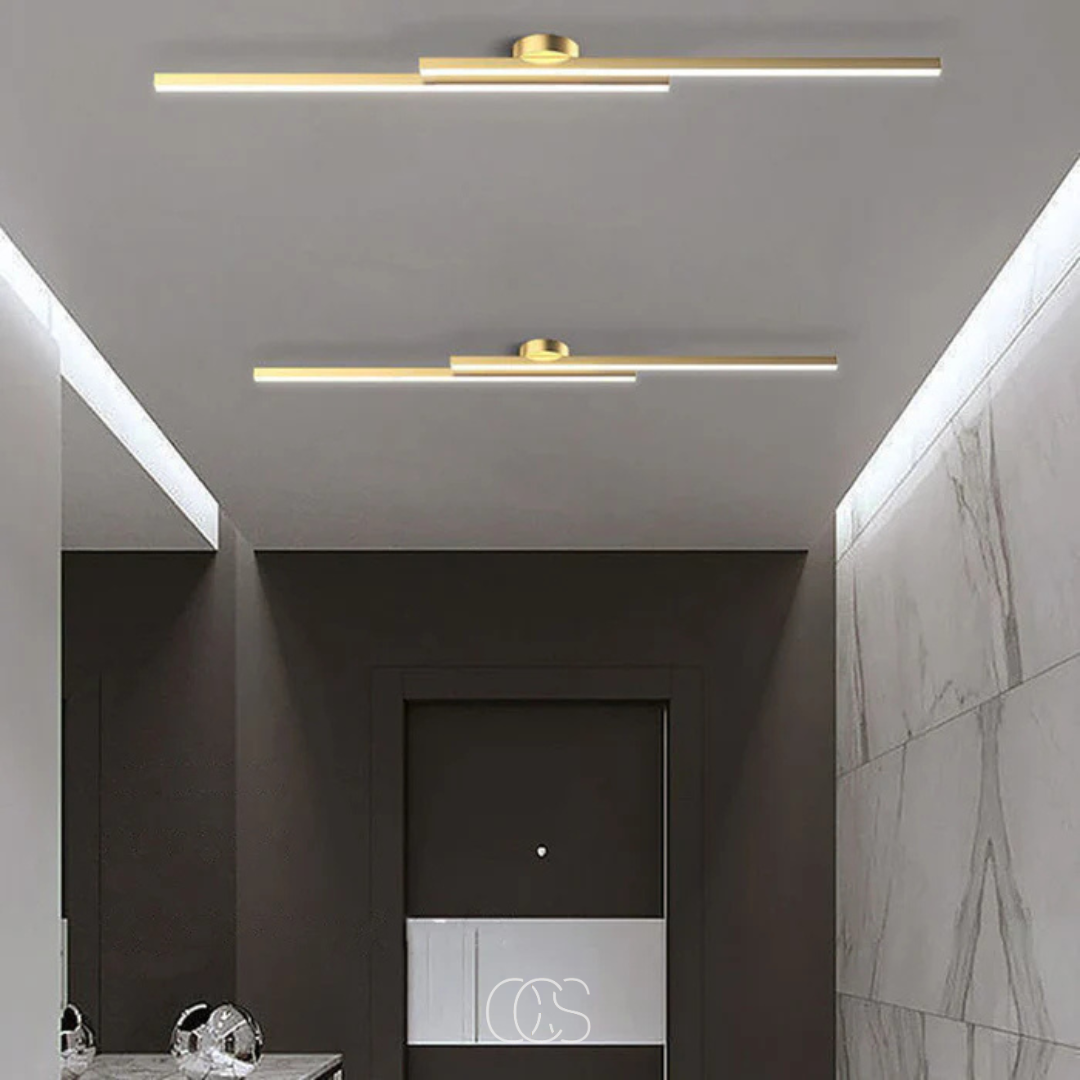 Anakre - moderne aluminium taklampe - Slank takbelysning