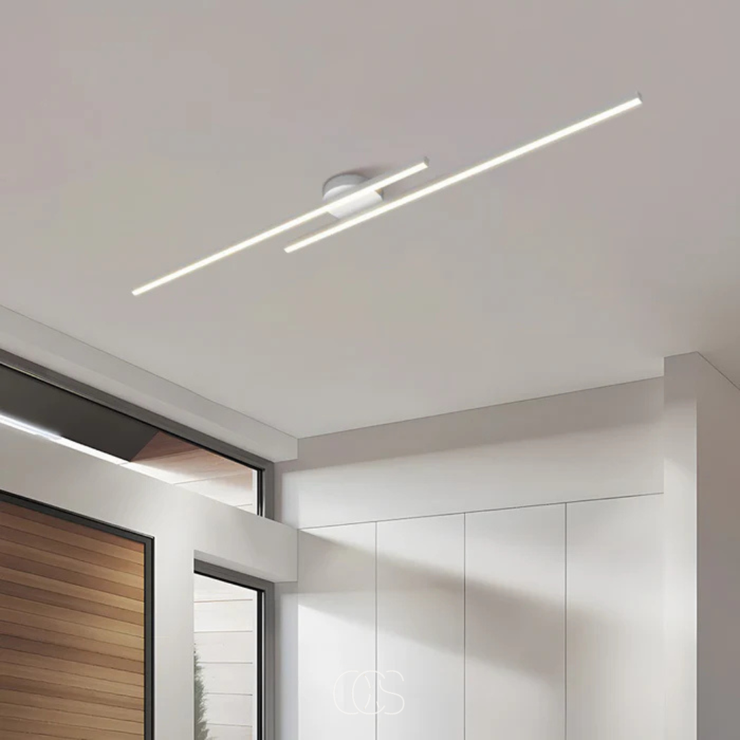 Anakre - moderne aluminium taklampe - Slank takbelysning