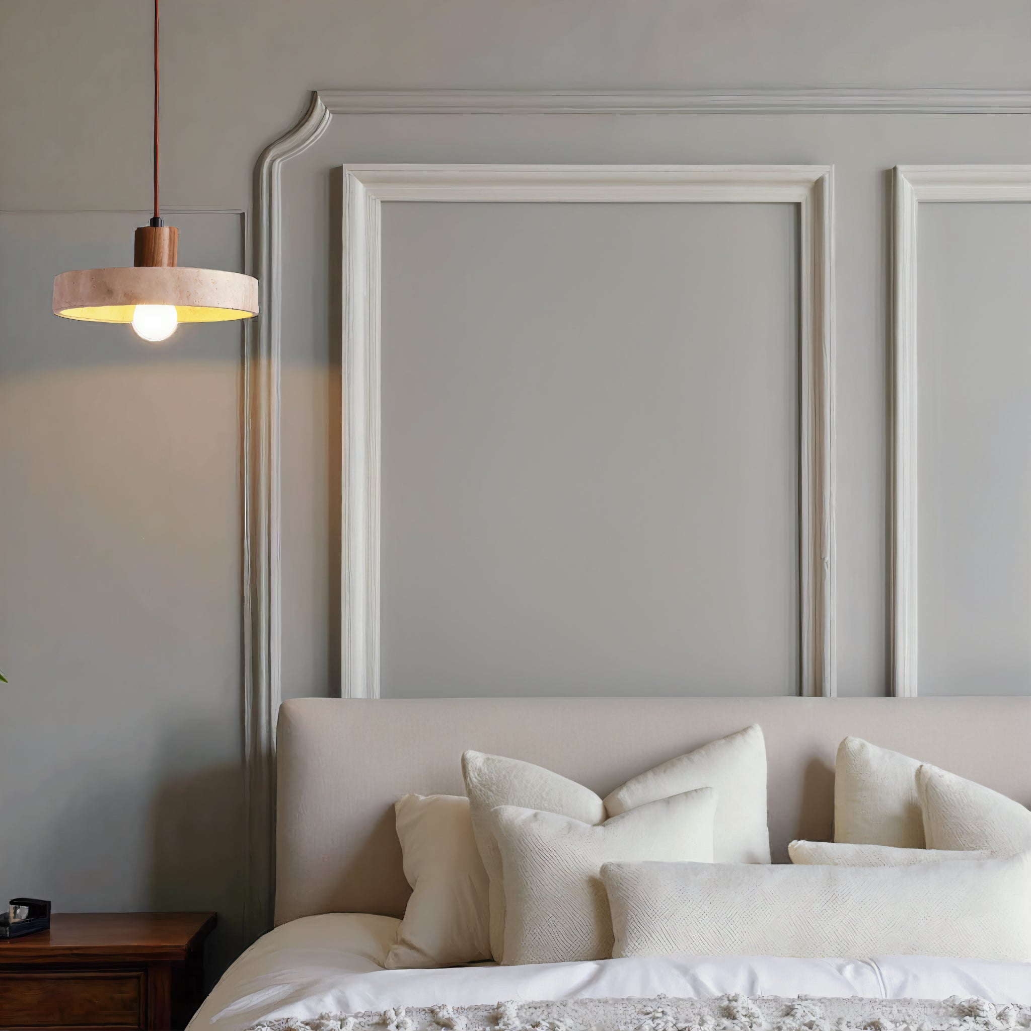 Anakre - pendant lamp in natural stone - Unique & Adjustable