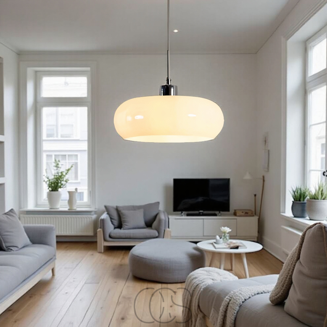 Anakre – Nordic retro pendant lamp - mouth-blown glass & Scandinavian design