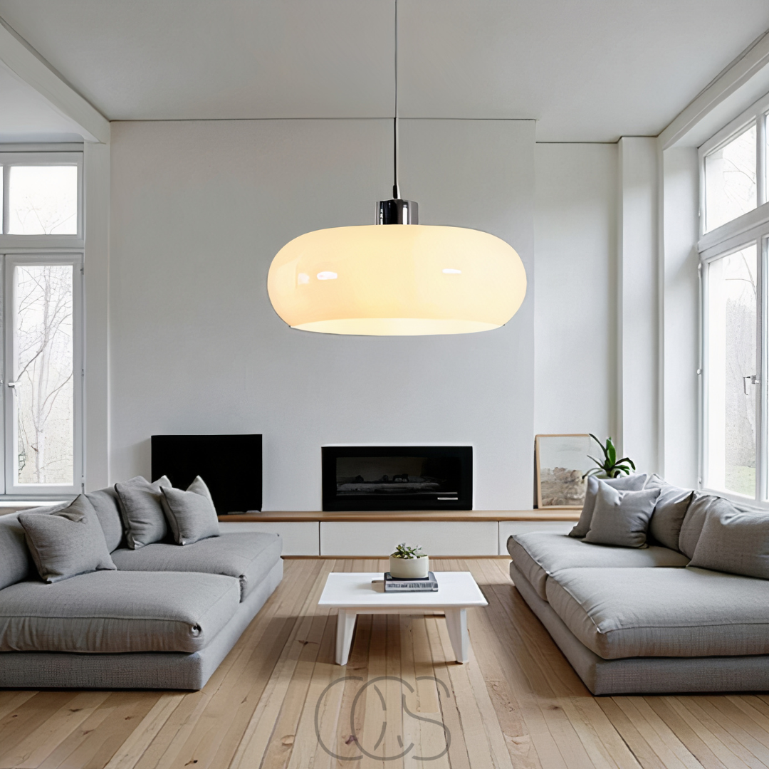 Anakre – Nordic retro pendant lamp - mouth-blown glass & Scandinavian design