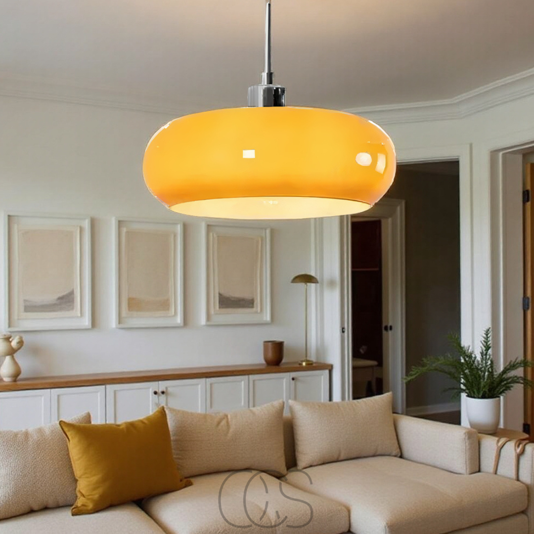 Anakre – Nordic retro pendant lamp - mouth-blown glass & Scandinavian design