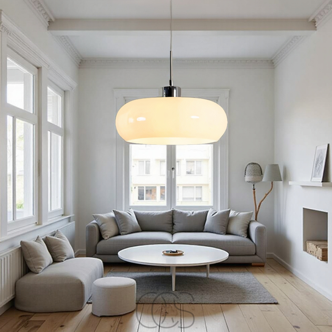 Anakre – Nordic retro pendant lamp - mouth-blown glass & Scandinavian design