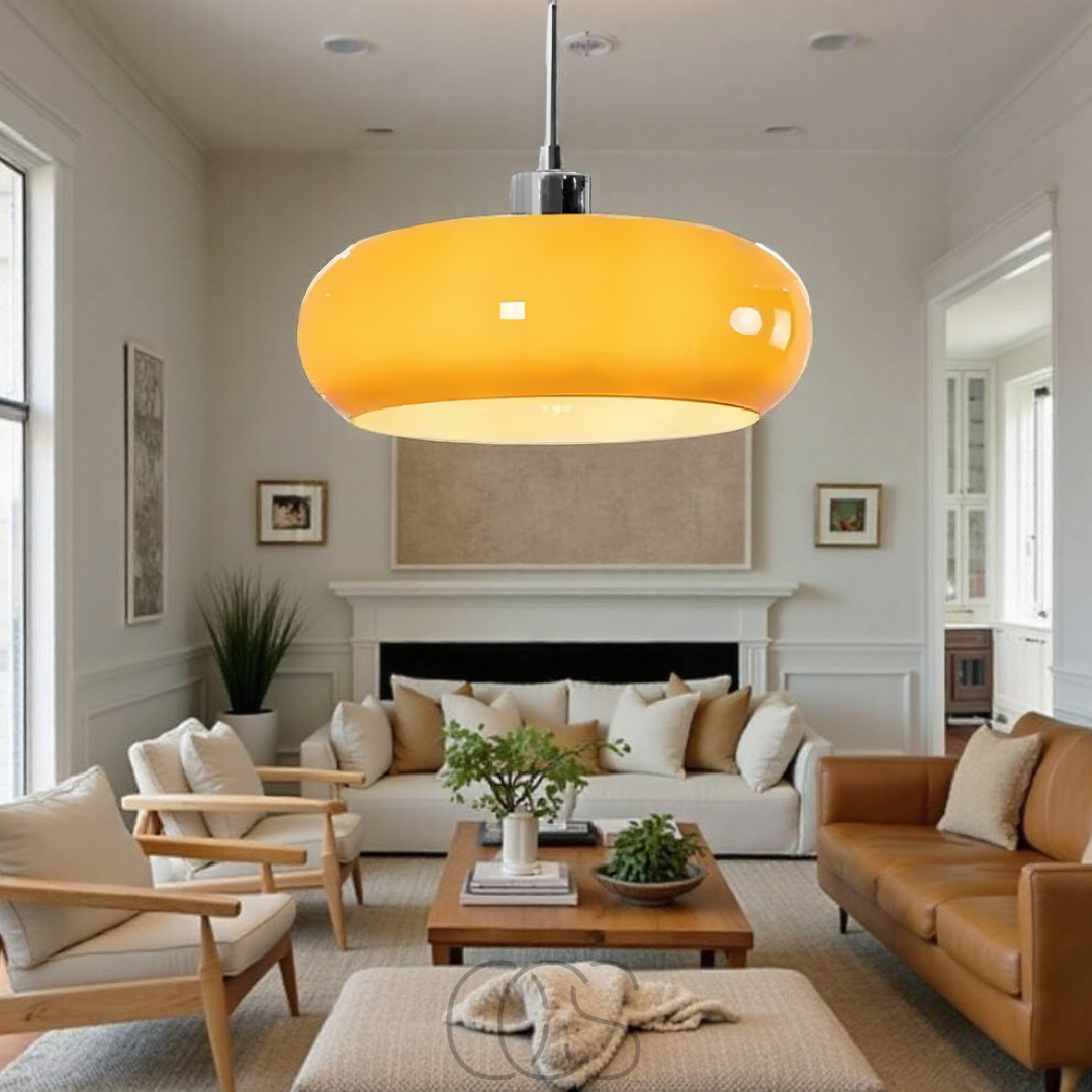 Anakre – Nordic retro pendant lamp - mouth-blown glass & Scandinavian design