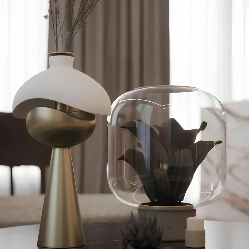 NovaGlow Rechargeable LED Table Lamp with Touch Control