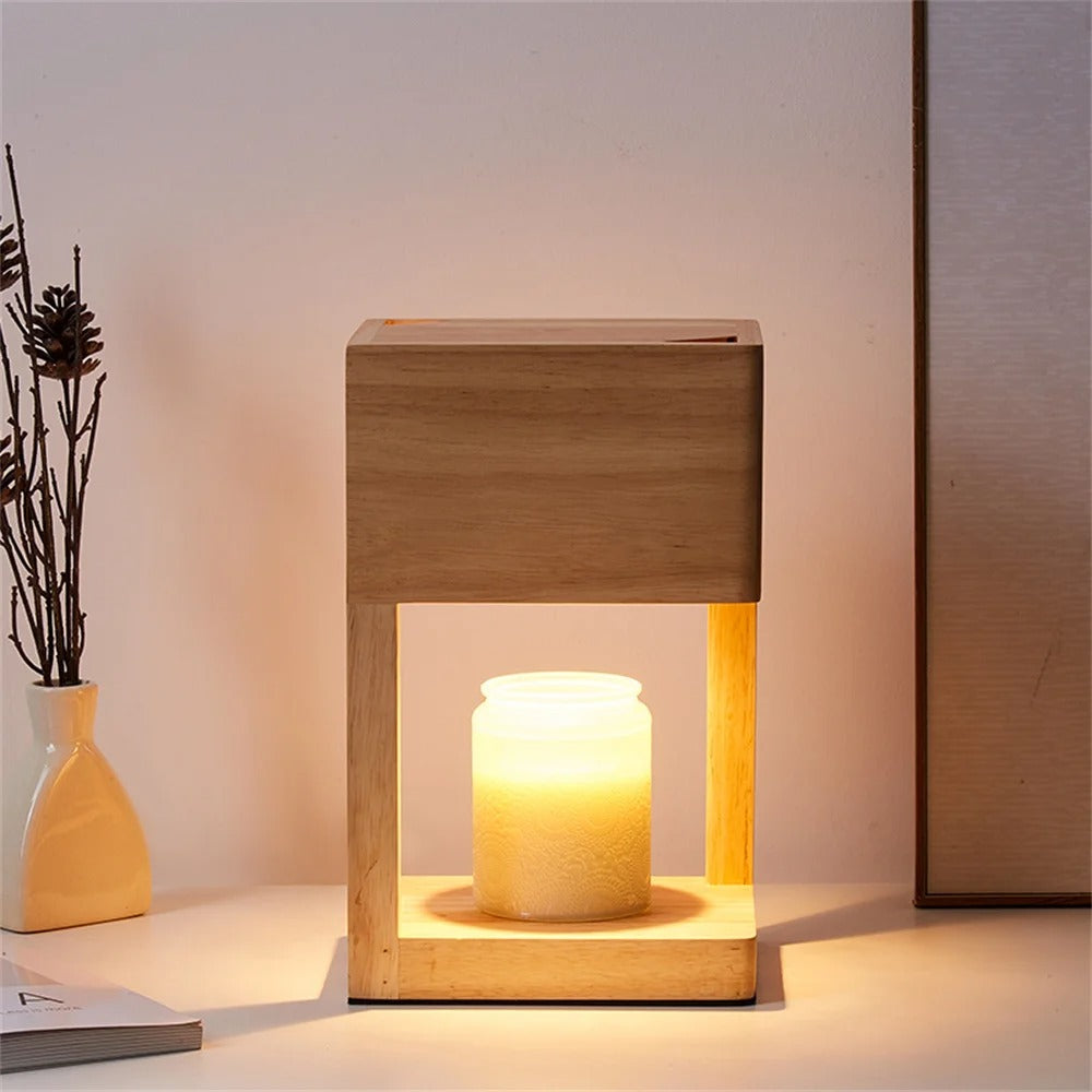 NexaGlow Candle Warmer Lamp for Living Room Decor Accent