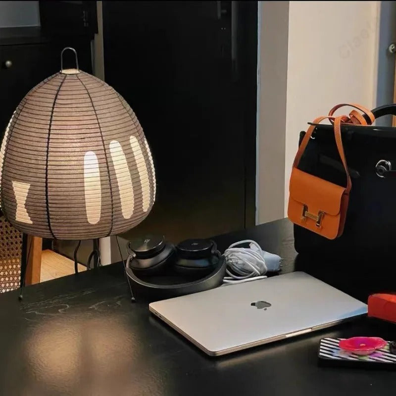 Kairo Rice Paper Table Lamp Japanese Minimalist Lighting