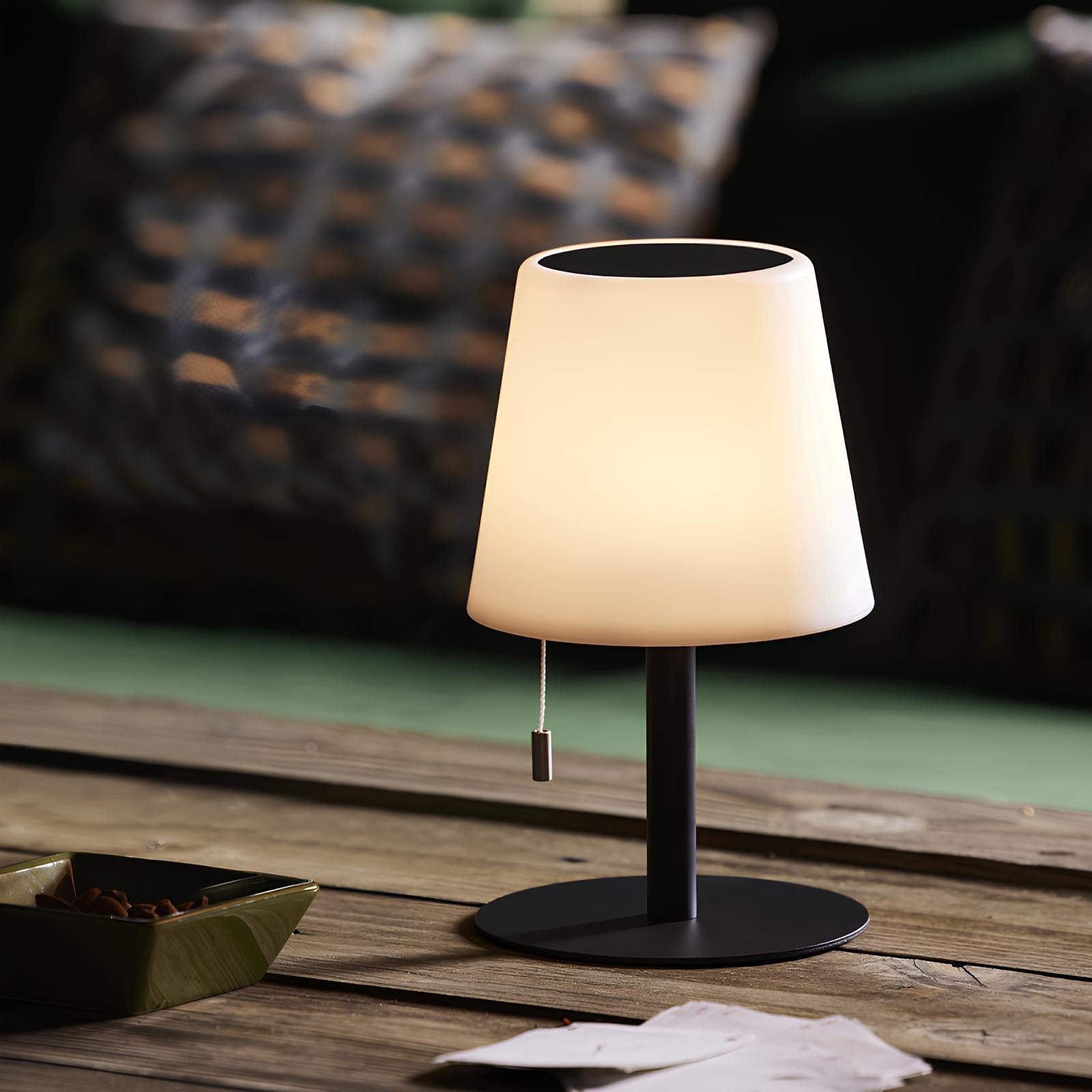 LumaNova Cordless LED Table Lamp Dimmable Waterproof