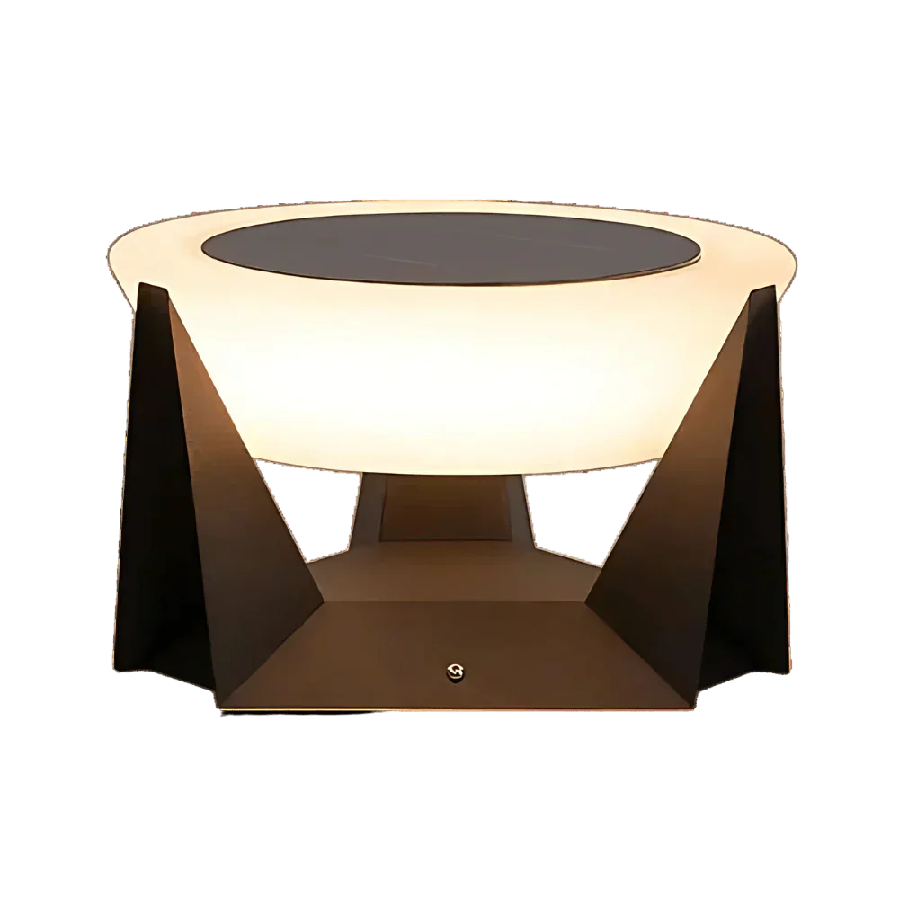 Elegant Solcrest Entrance Solar Lamp Outdoor Garden Light