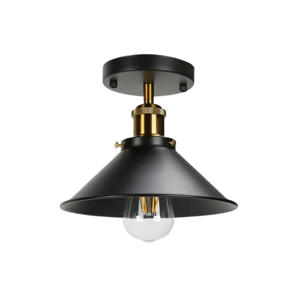 NoirCharm Ceiling Lamp with Velvet Soft Ambient Glow