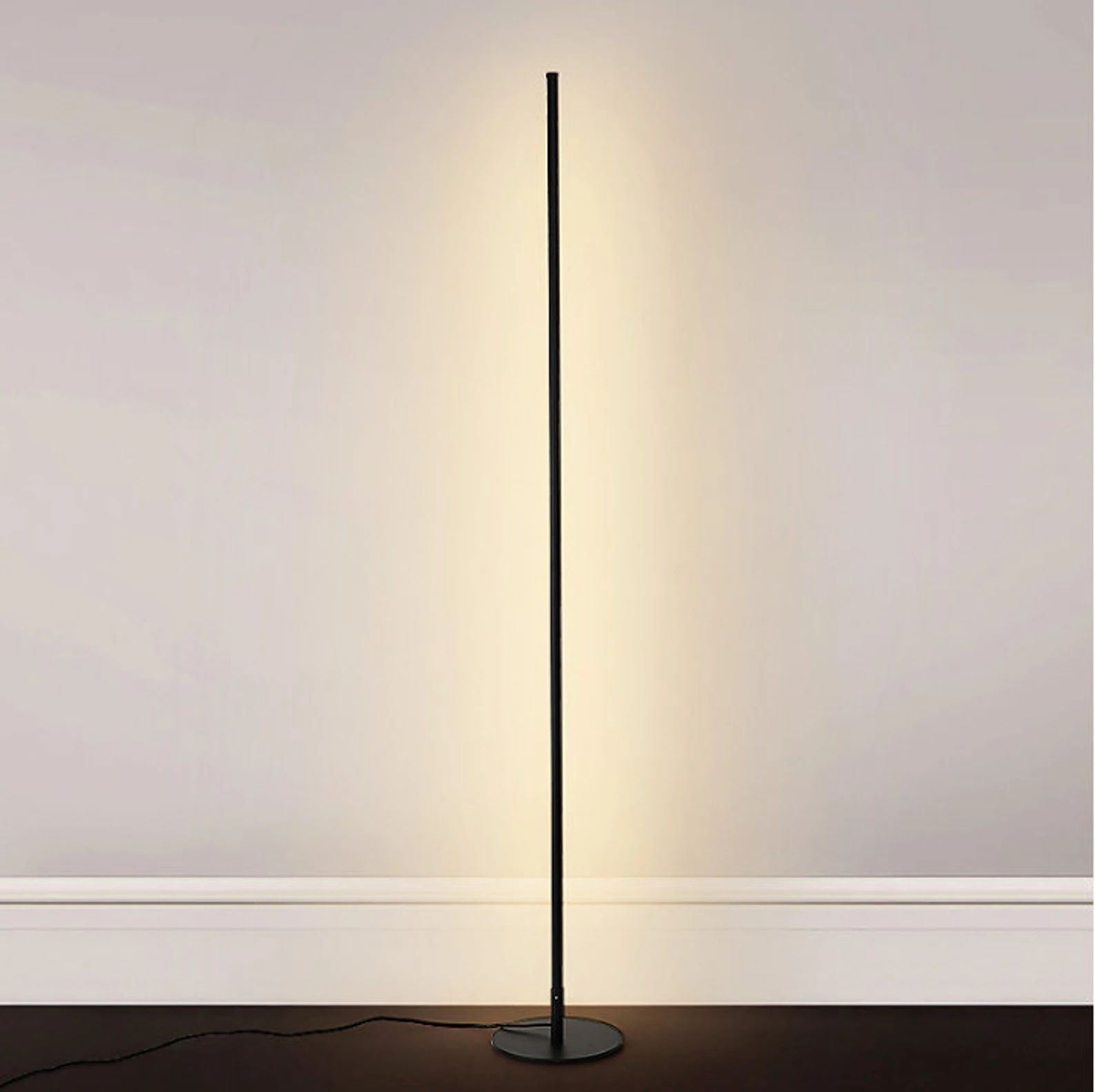 LunaFlux | Slim Modern Floor Lamp for Minimalist Spaces