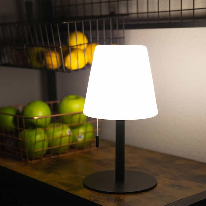 LumaNova Cordless LED Table Lamp Dimmable Waterproof
