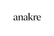 make a logo for anakre