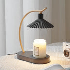 NovaLuna Candle Warmer Lamp Table Lamp with Ambient Glow