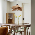 Lumira Jute Pendant Lamp With Natural Boho Texture Finish