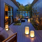 Solara Terrace Garden Lights Weatherproof Stainless Steel & Glass