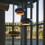 Aurelia Blown Glass Pendant Lamp With Organic Shape