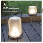 Solara Terrace Garden Lights Weatherproof Stainless Steel & Glass