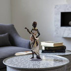 Anakre - African Musicians Statue Set - Decorative Sculptures