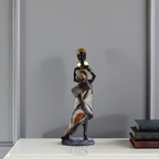 Anakre - African Musicians Statue Set - Decorative Sculptures
