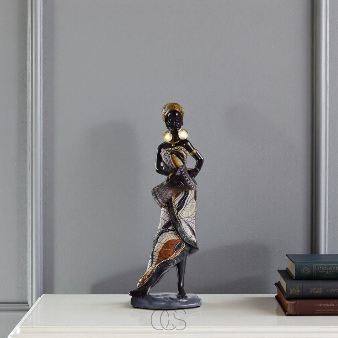 Anakre - African Musicians Statue Set - Decorative Sculptures