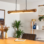 Anakre - Dimmable wooden pendant lamp