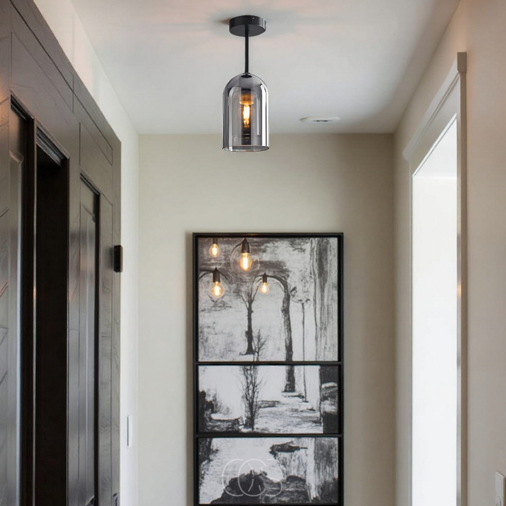 Anakre - Glass Vintage LED ceiling lamp