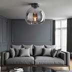 Anakre - LED Glass ceiling lamp - Modern