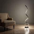 Anakre - LED Spiral Floor Lamp Dimmable