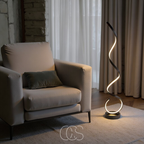 Anakre - LED Spiral Floor Lamp Dimmable