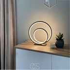 Anakre - Lampe de Table LED Double Anneau