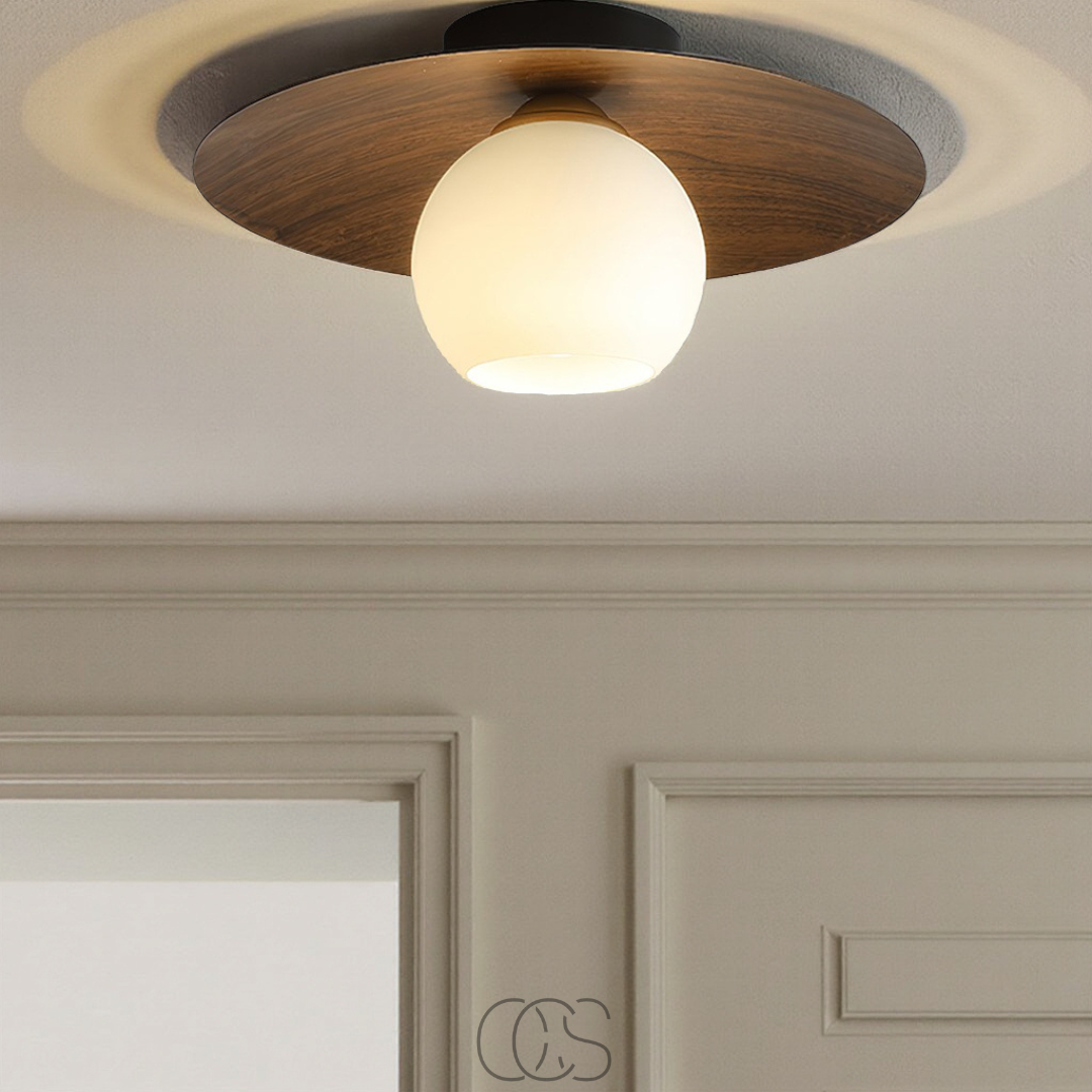 Anakre - Loella lampa sufitowa LED - naturalny spokój w domu