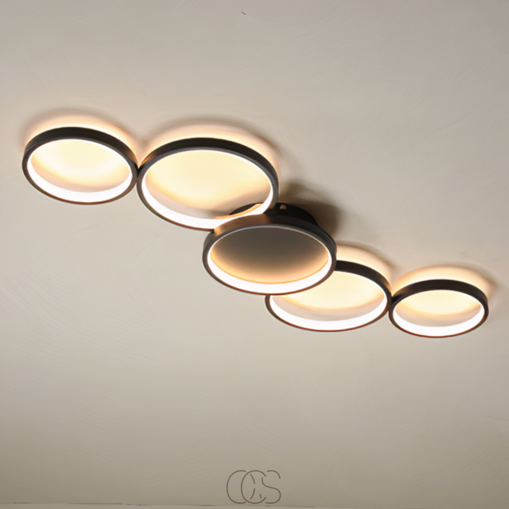 Anakre - Modern Design Ceiling Lamp - LED Rings