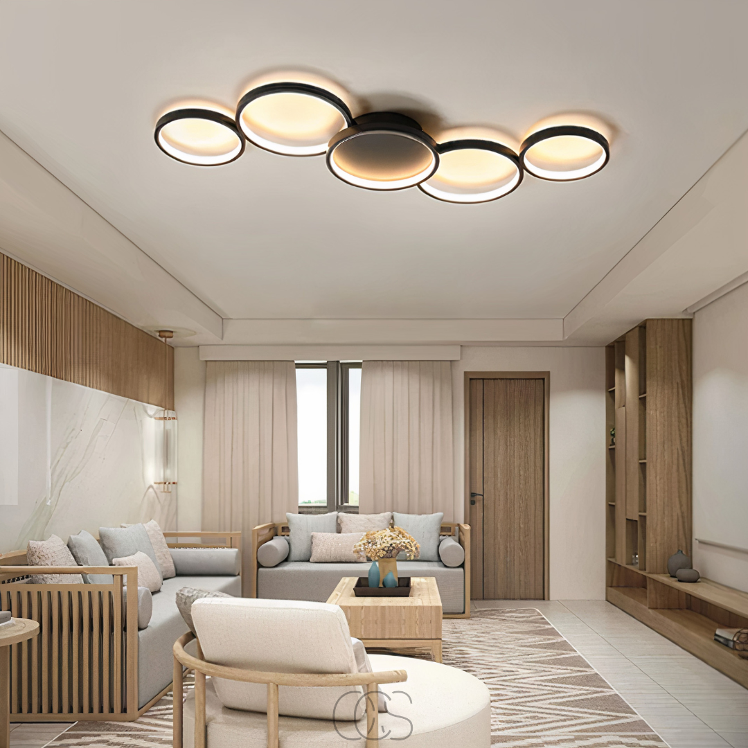 Anakre - Modern Design Ceiling Lamp - LED Rings