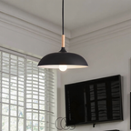 Anakre - Modern Matte Black Ceiling Lamp