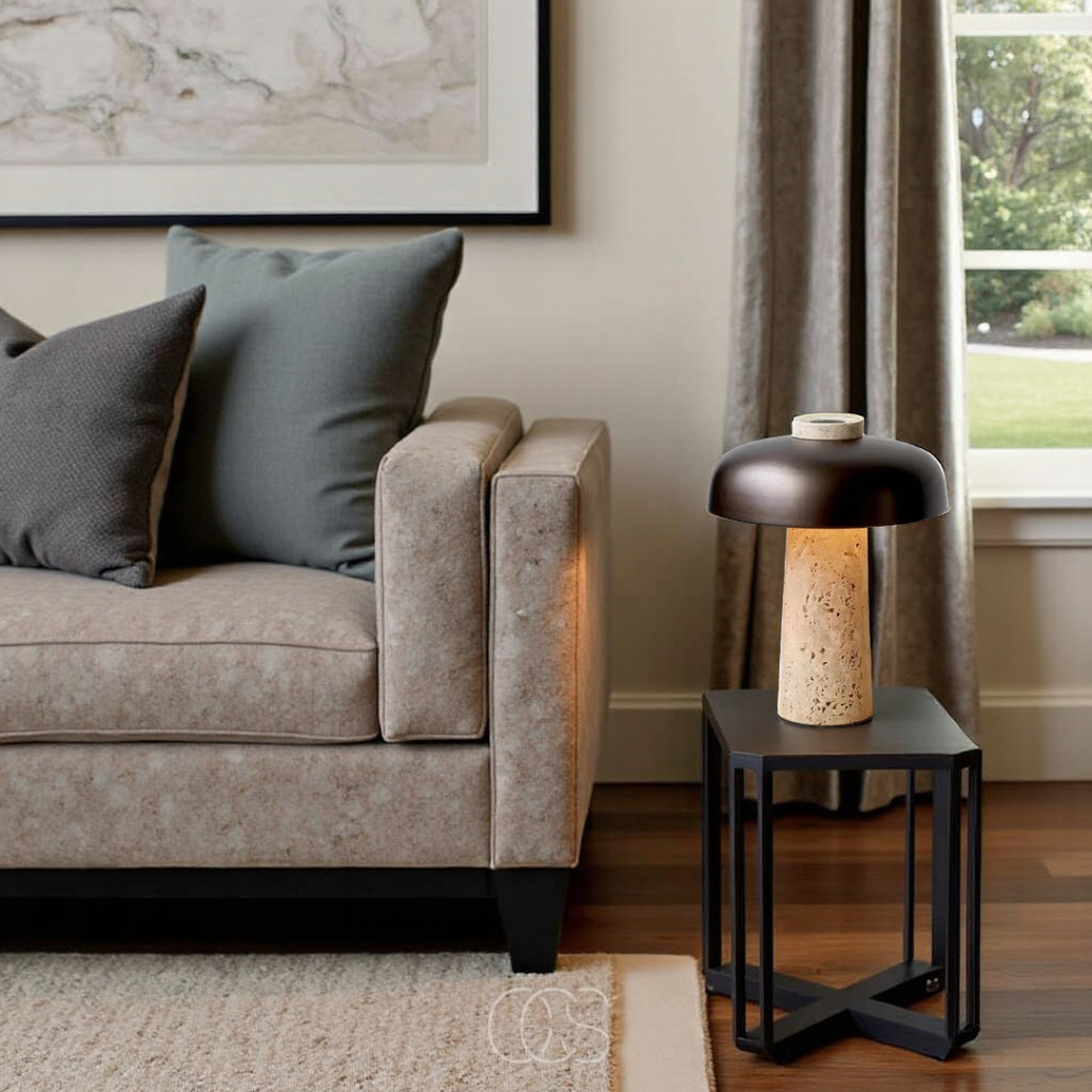 Anakre - Modern Stone Table Lamp