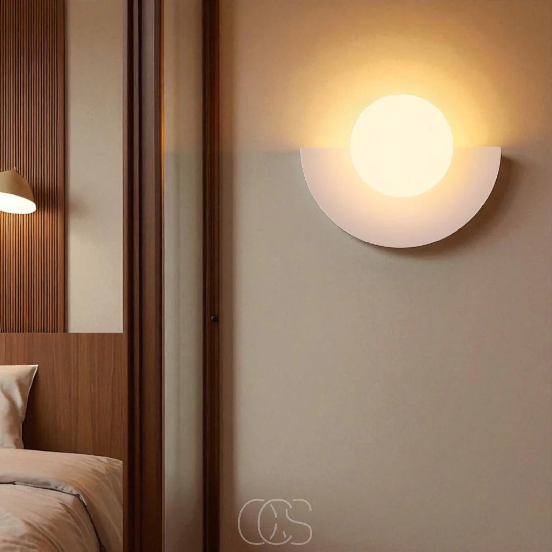 Anakre - Nordic Half-Circular Wall Lamp – Scandinavian Design