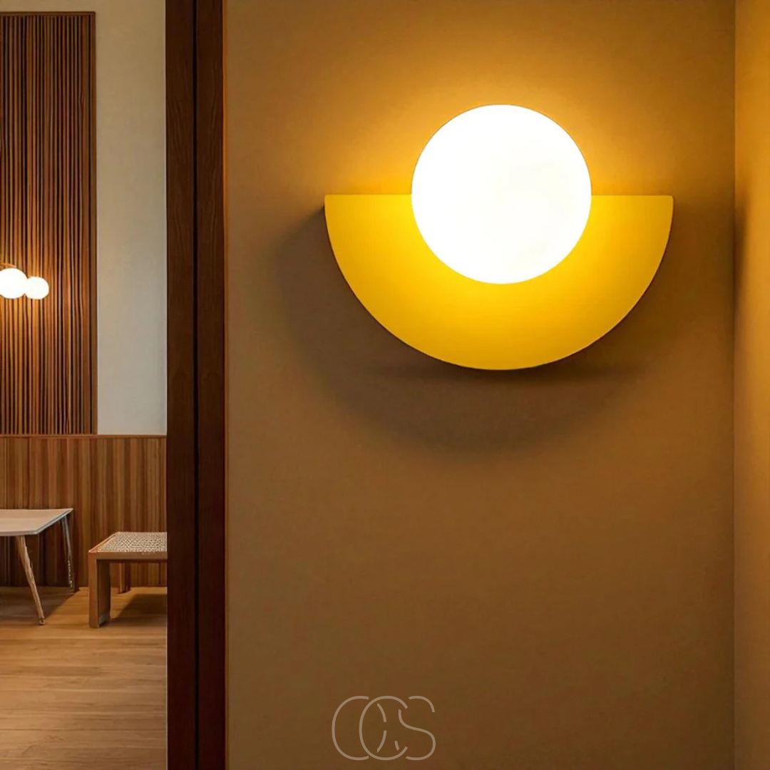 Anakre - Nordic Half-Circular Wall Lamp – Scandinavian Design