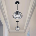 Anakre - Nordic Pendant Lamp with Spherical Glass - Black Design
