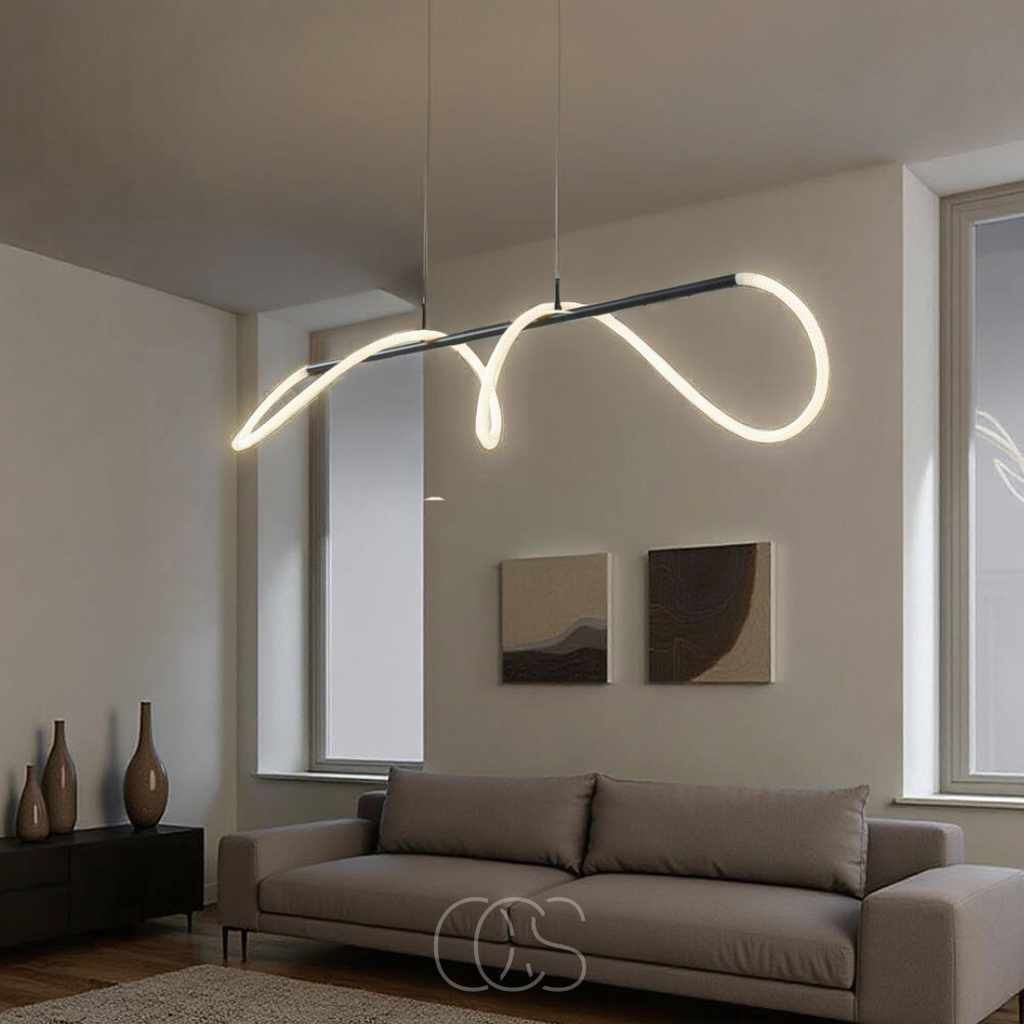 Anakre - Pendant lamp with LED tubes - Modern design