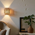 Anakre - Rattan Boho Wall Lamp