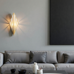 Anakre - Wall lamp with geometric diamond design