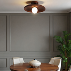 Anakre - Walnut Ceiling Lamp - Luxury Ceiling Lamp Wood
