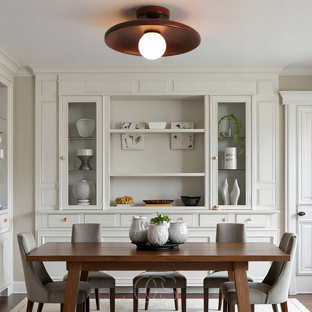 Anakre - Walnut Ceiling Lamp - Luxury Ceiling Lamp Wood