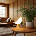 Anakre - Wooden Bird Lamp - Wireless Table Lamp with Warm Light