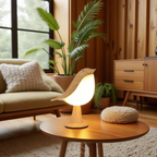 Anakre - Wooden Bird Lamp - Wireless Table Lamp with Warm Light