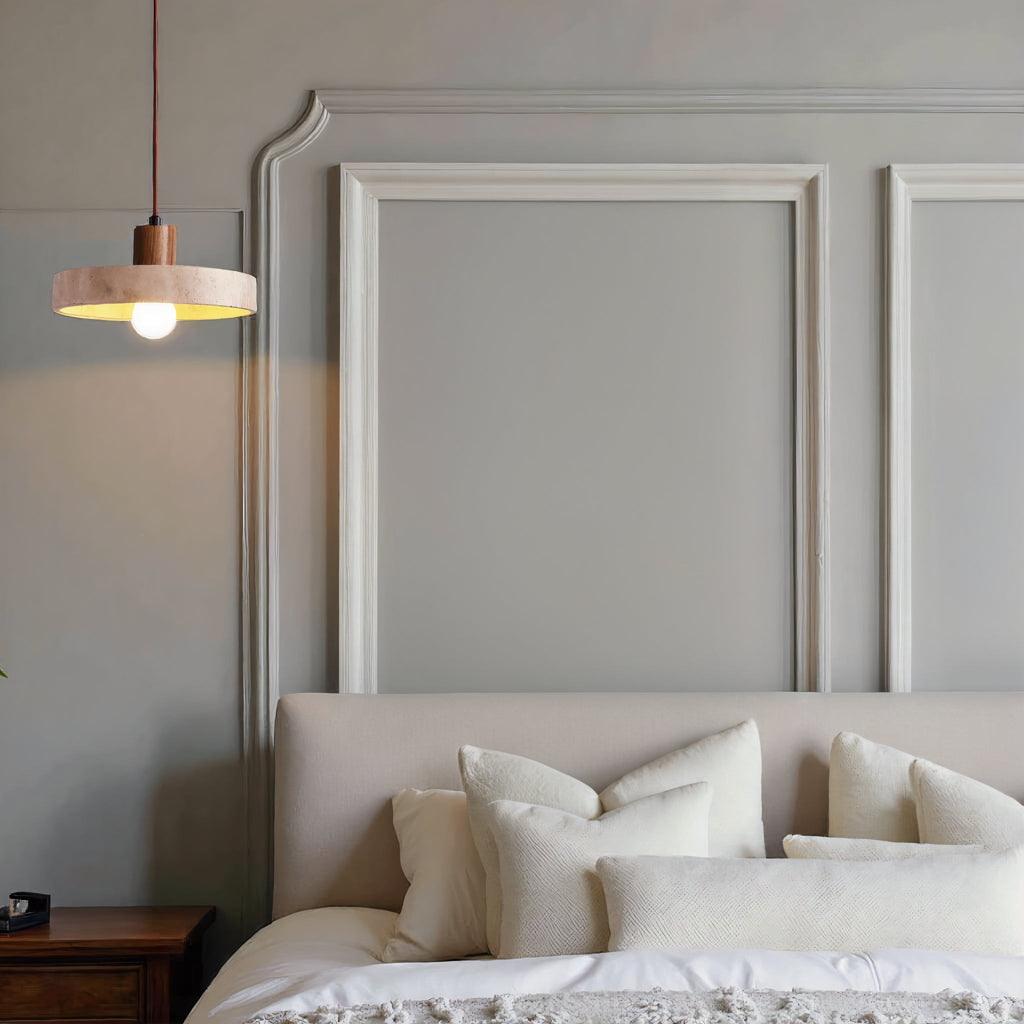 Anakre - pendant lamp in natural stone - Unique & Adjustable