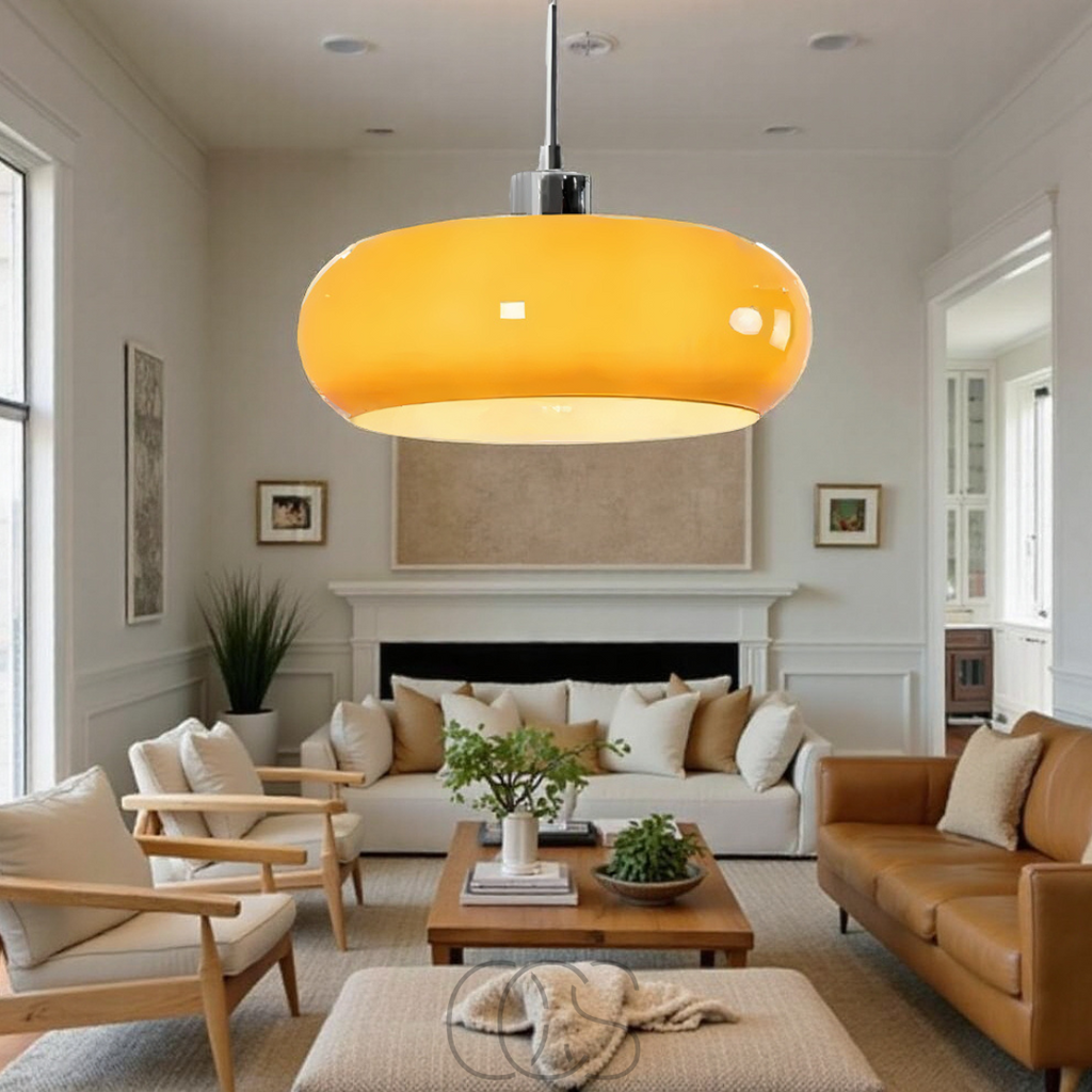 Anakre – Nordic retro pendant lamp - mouth-blown glass & Scandinavian design